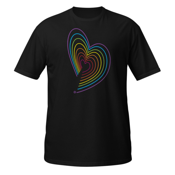 Resonate Love in Black T-Shirt